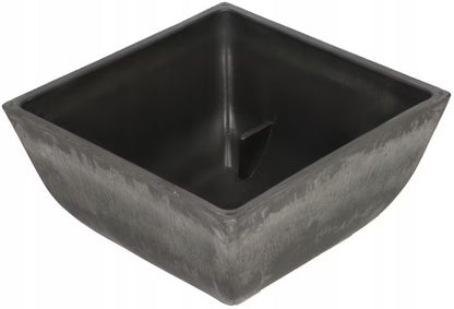 Havekrukke Komposit 25x25 cm Grå Frostsikker