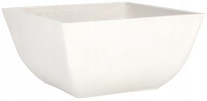 Havekrukke Komposit Frostsikker 25x25 cm Hvid