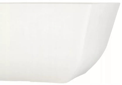 Havekrukke Komposit Frostsikker 25x25 cm Hvid