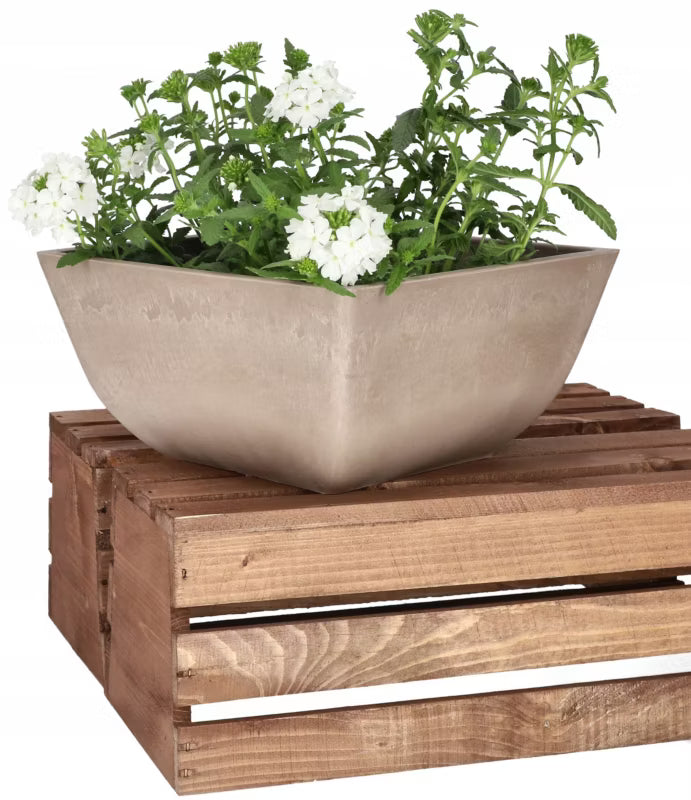 Havekrukke Komposit Frostsikker 25x25 cm Taupe | 5904994005520