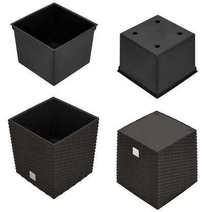 Havekrukke Rattan 22x22 cm Umbra med Indsats