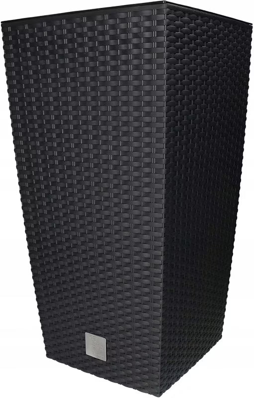 Havekrukke Rattan 29x29 cm Antracit med Indsats