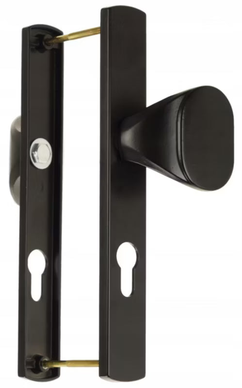 Havelågegreb Diana 72 mm Sort Aluminium