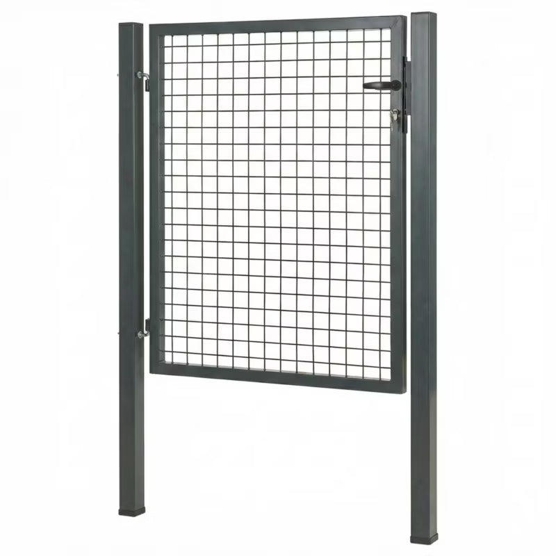 Havelåge 100x120 cm Antracit med Stolper