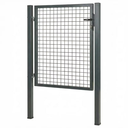 Havelåge 100x120 cm Antracit med Stolper