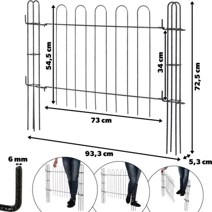 Havelåge 72 cm Metal Panel Hegn