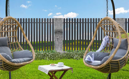 Havelåge Daria 2 90x150 cm Højre Antracit Stål