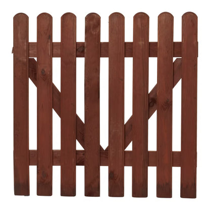Havelåge Luiro 100x100 cm Brun Fyrretræ