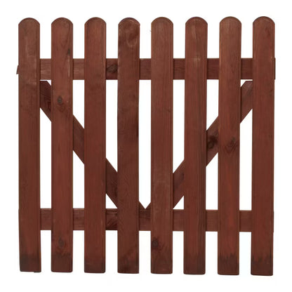 Havelåge Luiro 100x100 cm Brun Fyrretræ