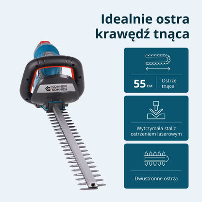 Havemaskinesæt Hækkeklipper og Løvsuger 20V KS LBV-HT-SET
