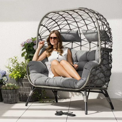 Havemøbel Dobbelt Havesofa Arce 132x80x144 cm Grå