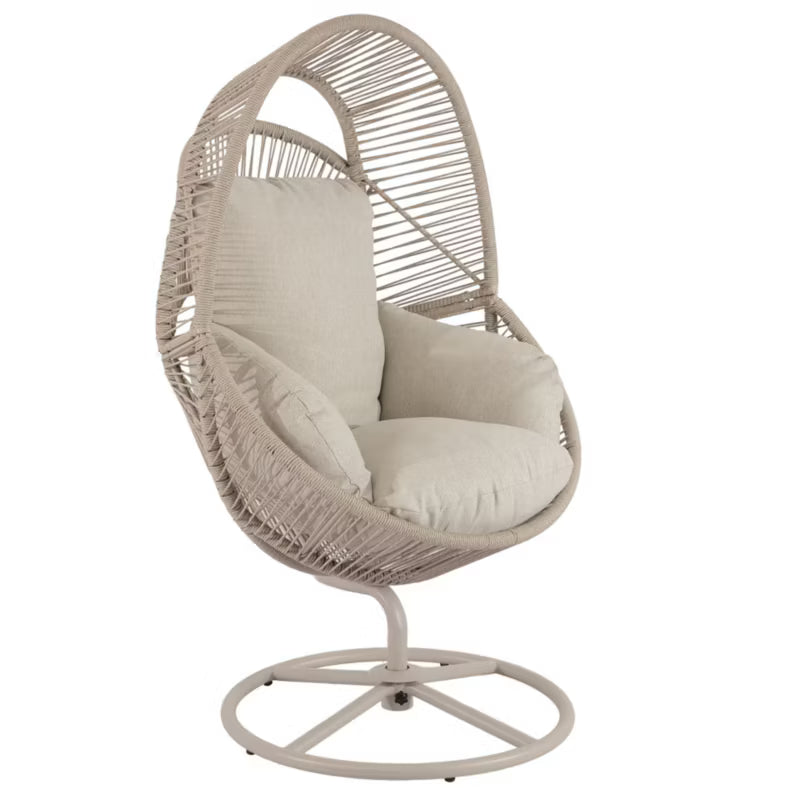 Havemøbel Drejestol Vico 91x87x147 cm Beige
