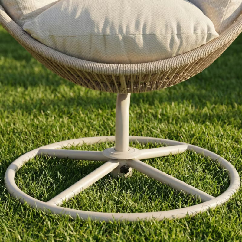Havemøbel Drejestol Vico 91x87x147 cm Beige