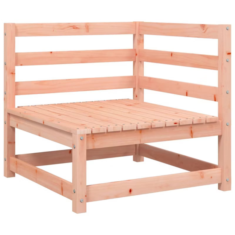 Havemøbel Hjørnesofa 70x70 cm Træ med Grå Hynder