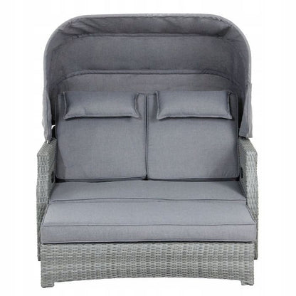 Havemøbel Solseng Capri Grå Polyrattan