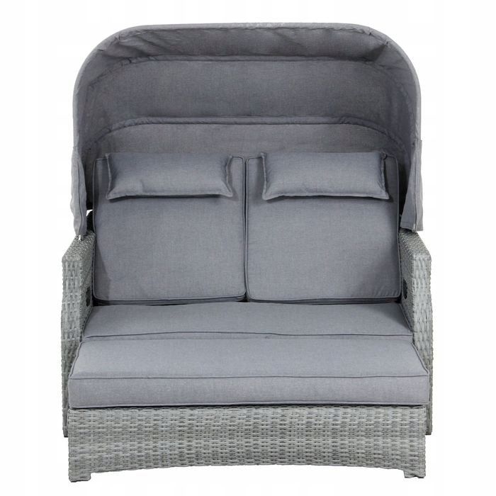 Havemøbel Solseng Capri Grå Polyrattan