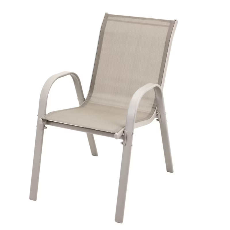 Havemøbelsæt 4 Dele med Sofa Stol og Bord Beige