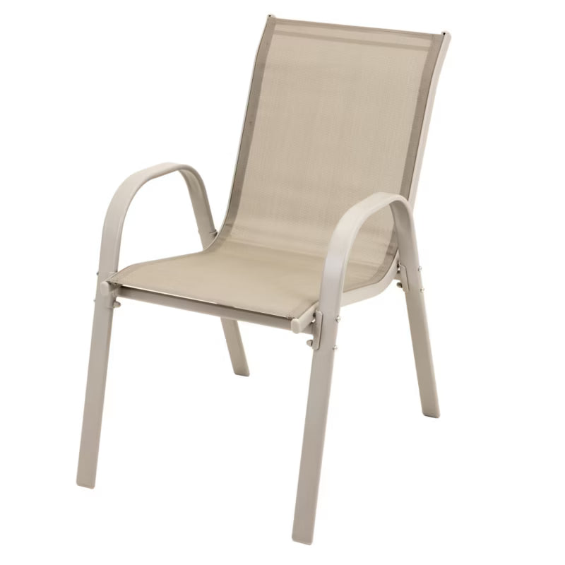 Havemøbelsæt Bord 60x60 cm med 2 Stole Beige