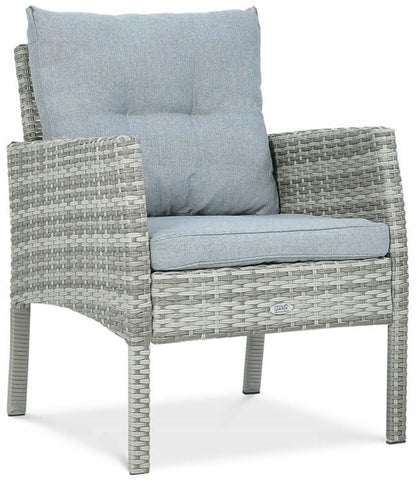Havemøbelsæt Cortina 120x70 cm Polyrattan
