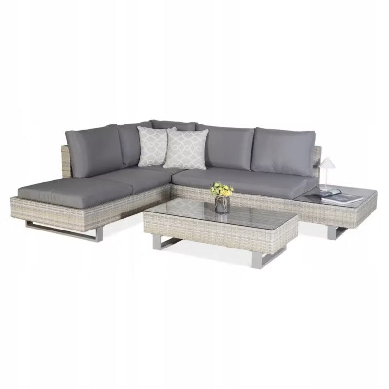 Havemøbelsæt Willis Hjørnesofa med Bord Polyrattan