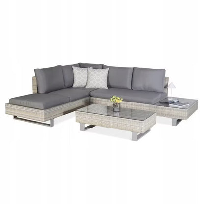 Havemøbelsæt Willis Hjørnesofa med Bord Polyrattan