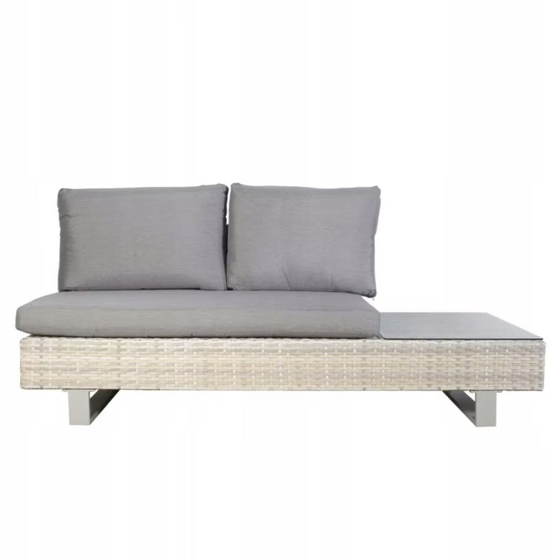 Havemøbelsæt Willis Hjørnesofa med Bord Polyrattan
