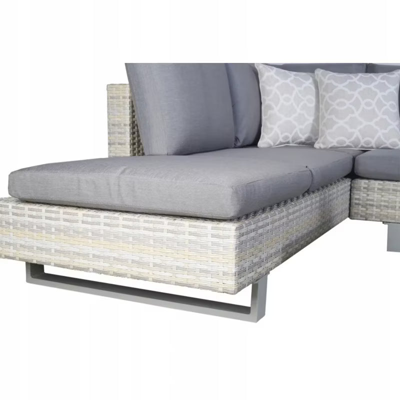 Havemøbelsæt Willis Hjørnesofa med Bord Polyrattan