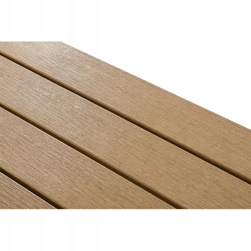 Havemøbelsæt 150x90 cm Antracit Sort 6 Personer
