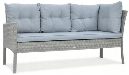 Havemøbelsæt Cortina Hjørnesofa Bord Grå