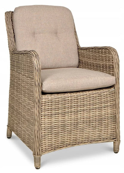Havemøbelsæt Maryland Hjørnesofa Bord Brun