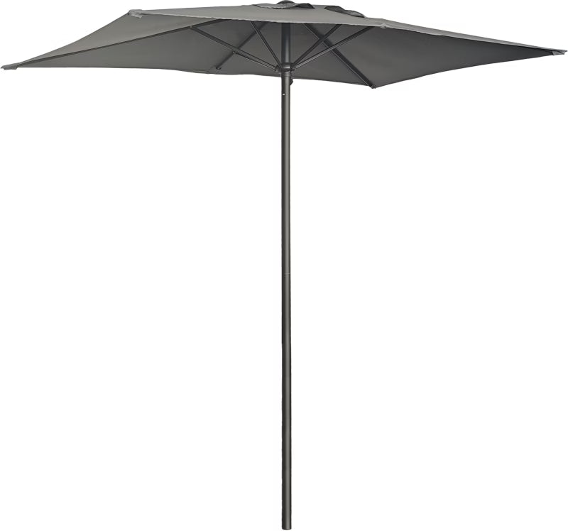 Havemøbelsæt Solaro 150x80 cm Grå med Parasol