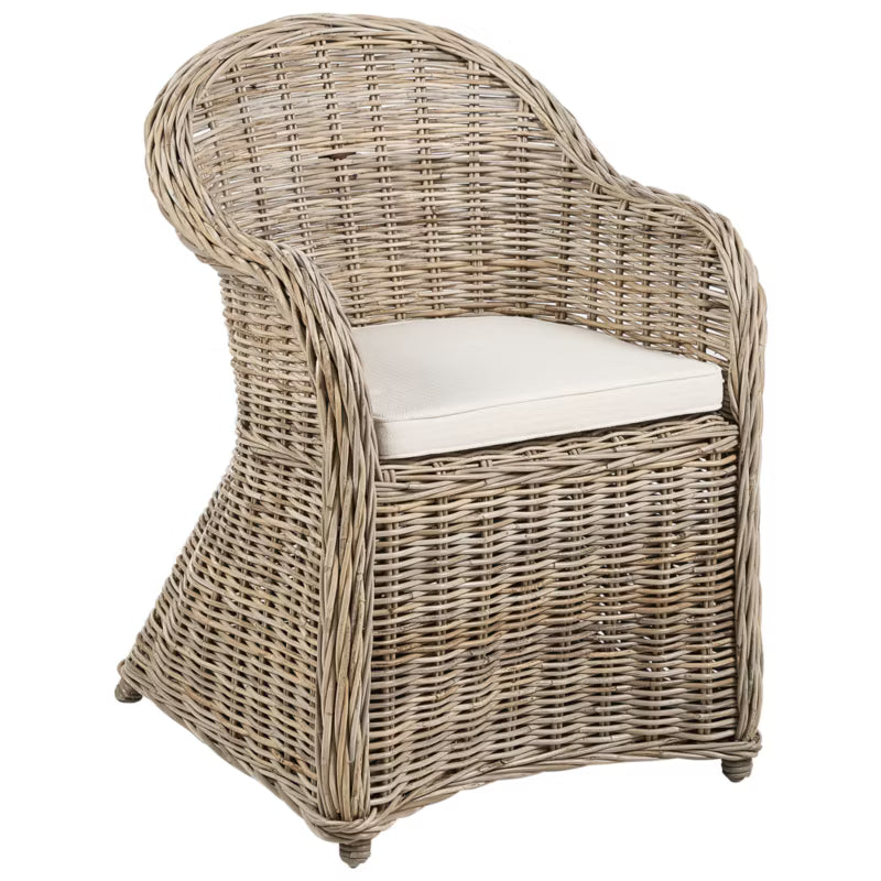 Havemøbelsæt Susua II 56x68 cm Rattan Natur 2 Stk.