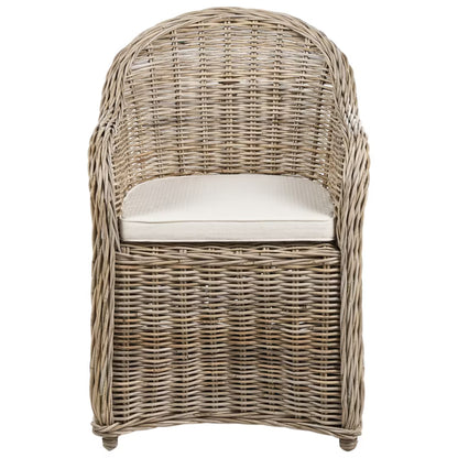 Havemøbelsæt Susua II 56x68 cm Rattan Natur 2 Stk.