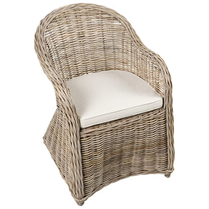 Havemøbelsæt Susua II 56x68 cm Rattan Natur 2 Stk.