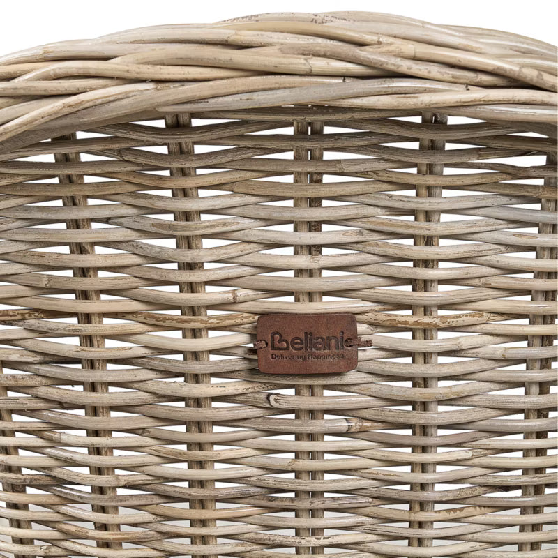 Havemøbelsæt Susua II 56x68 cm Rattan Natur 2 Stk.