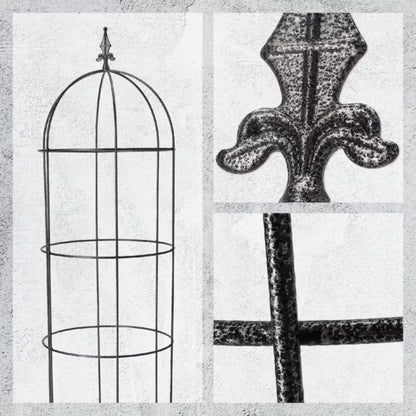 Haveobelisk 120 cm Stål