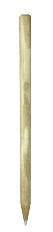 Havepæl Træ Ø4x80 cm Grøn