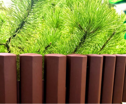 Havepalisade 220 cm Brun 8 Stk.