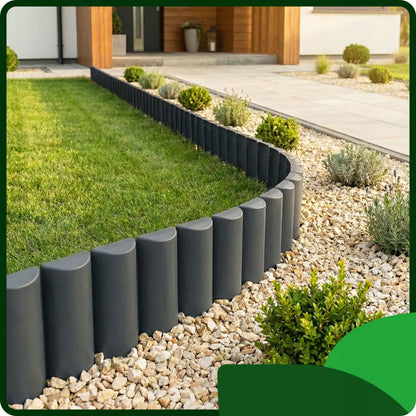 Havepalisade 240 cm Antracit Plastik