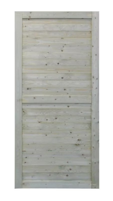 Havepanel 101x217 cm Grøn Træ