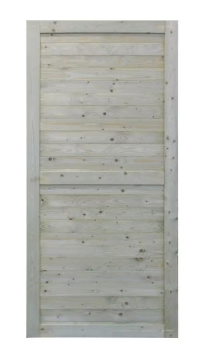 Havepanel 101x217 cm Grøn Træ