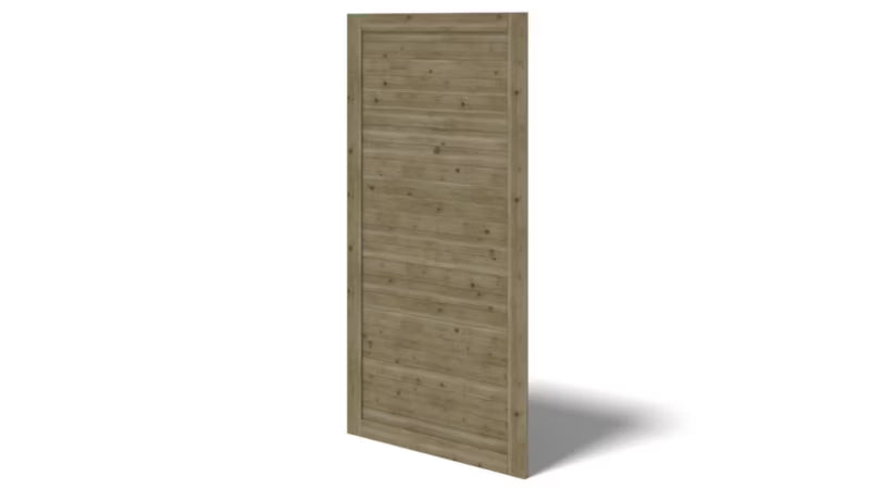 Havepanel 101x217 cm Grøn Træ