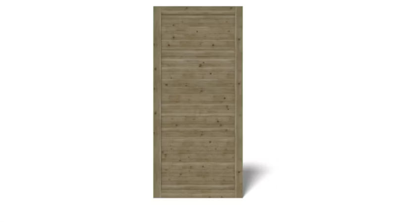 Havepanel 101x217 cm Grøn Træ