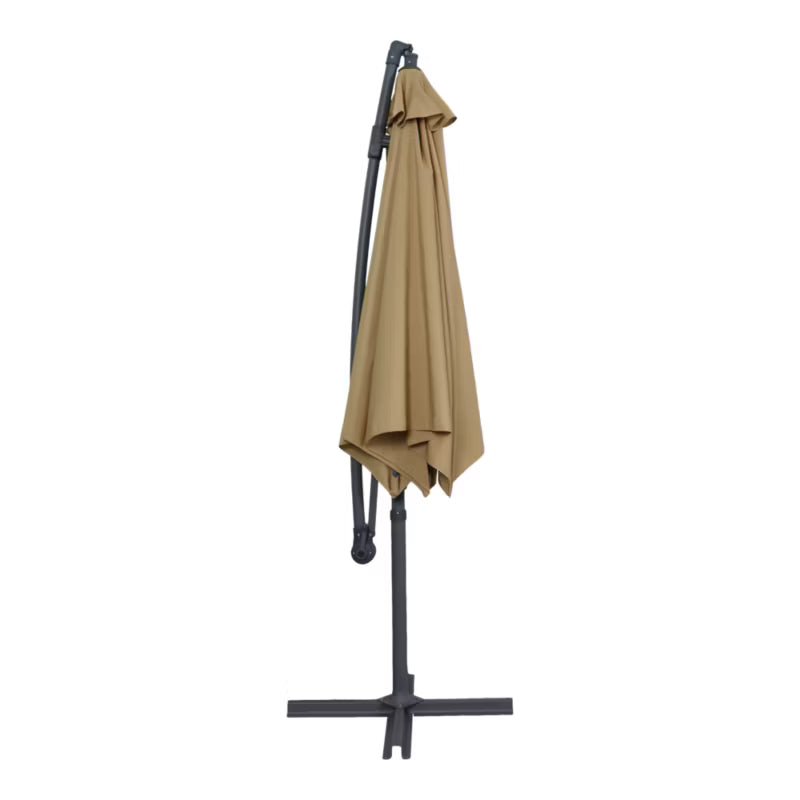 Haveparasol 3m Beige med Håndsving