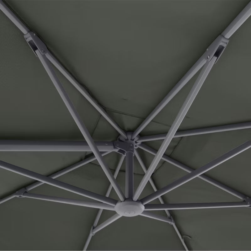 Haveparasol Corby 3x3 m Olivengrøn