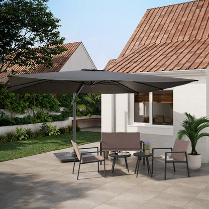 Haveparasol Corby 3x4 m Antracit