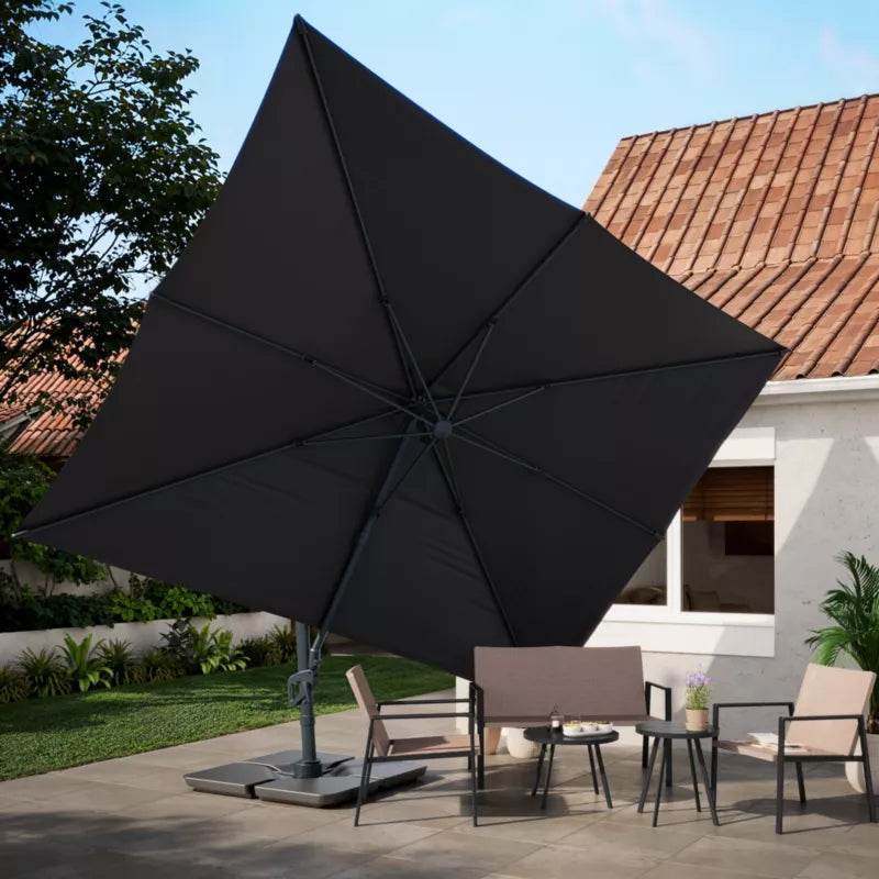 Haveparasol Corby 3x4 m Antracit