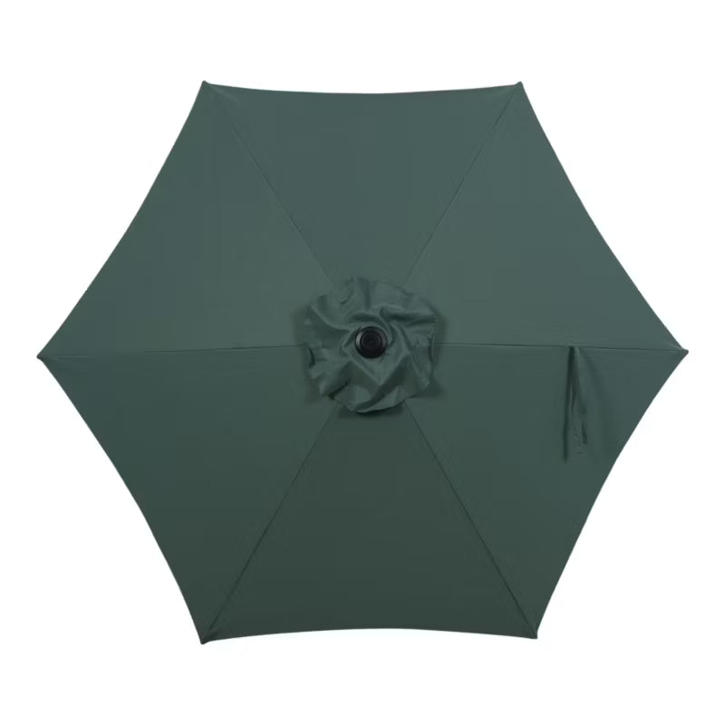Haveparasol Pescara 250 cm Olivengrøn Træeffekt