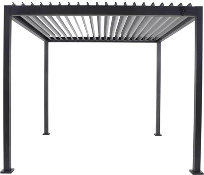 Havepavillon 3x3 m Aluminium Antracit