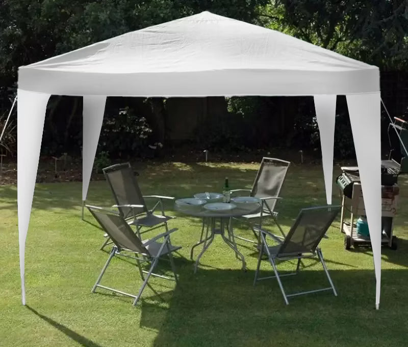 Havepavillon 3x3 m Hvid